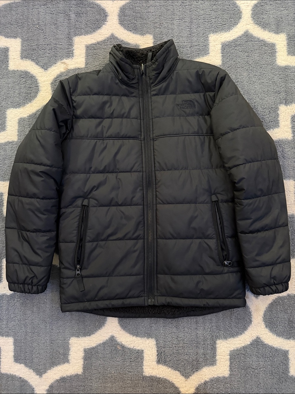 The North Face Kids Black Quilted Puffer Jacket